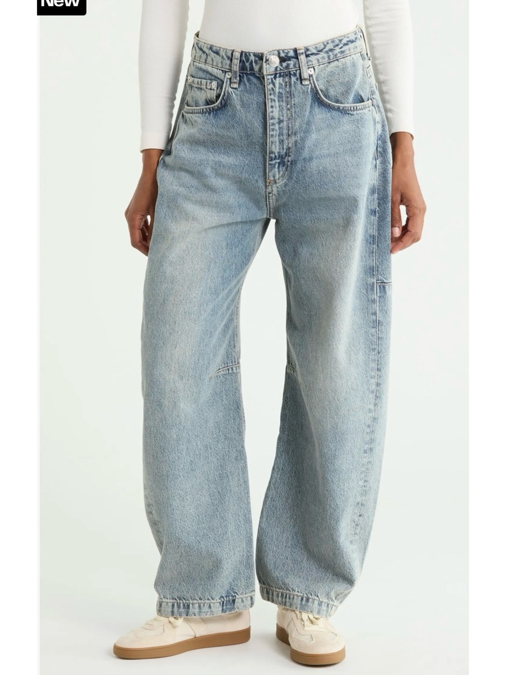 Wide Leg Light Blue Women’s Jeans